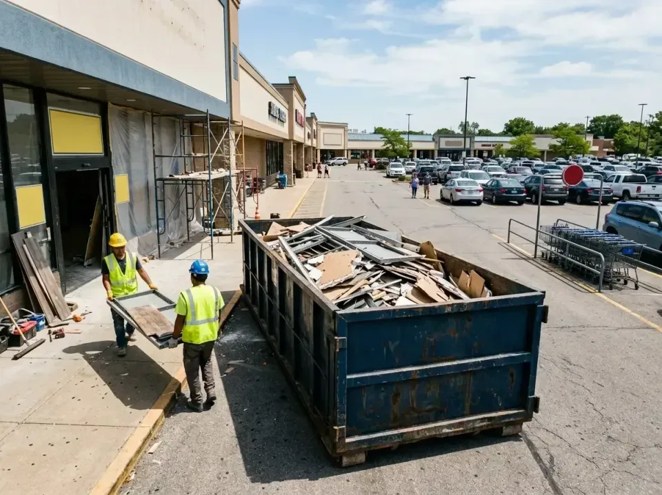 retail-store-renovation-debris-003 — frequently asked questions, Roll-off Dumpster Rentals in Wolverine Lake, MI